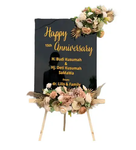 Papan Bunga Akrilik Ramban Wetan